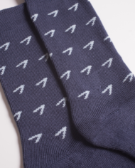 1224 blu socks detail